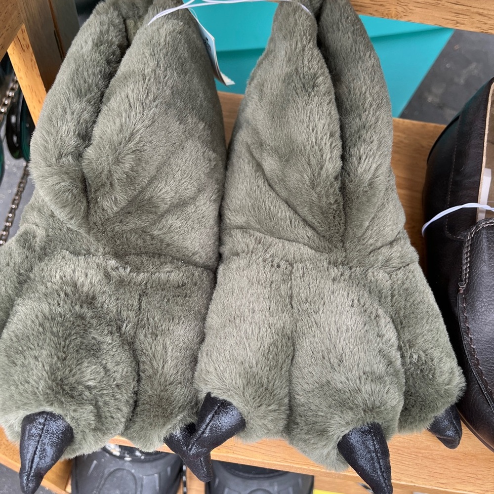 Kids Dino Feet Slipper